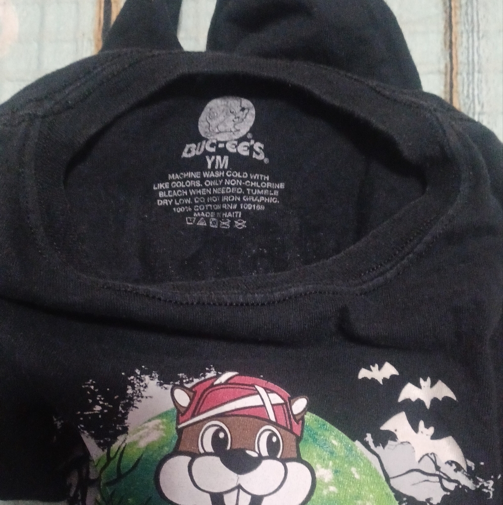 Kids Boo Crew Black T-Shirt - Picture 3 of 4